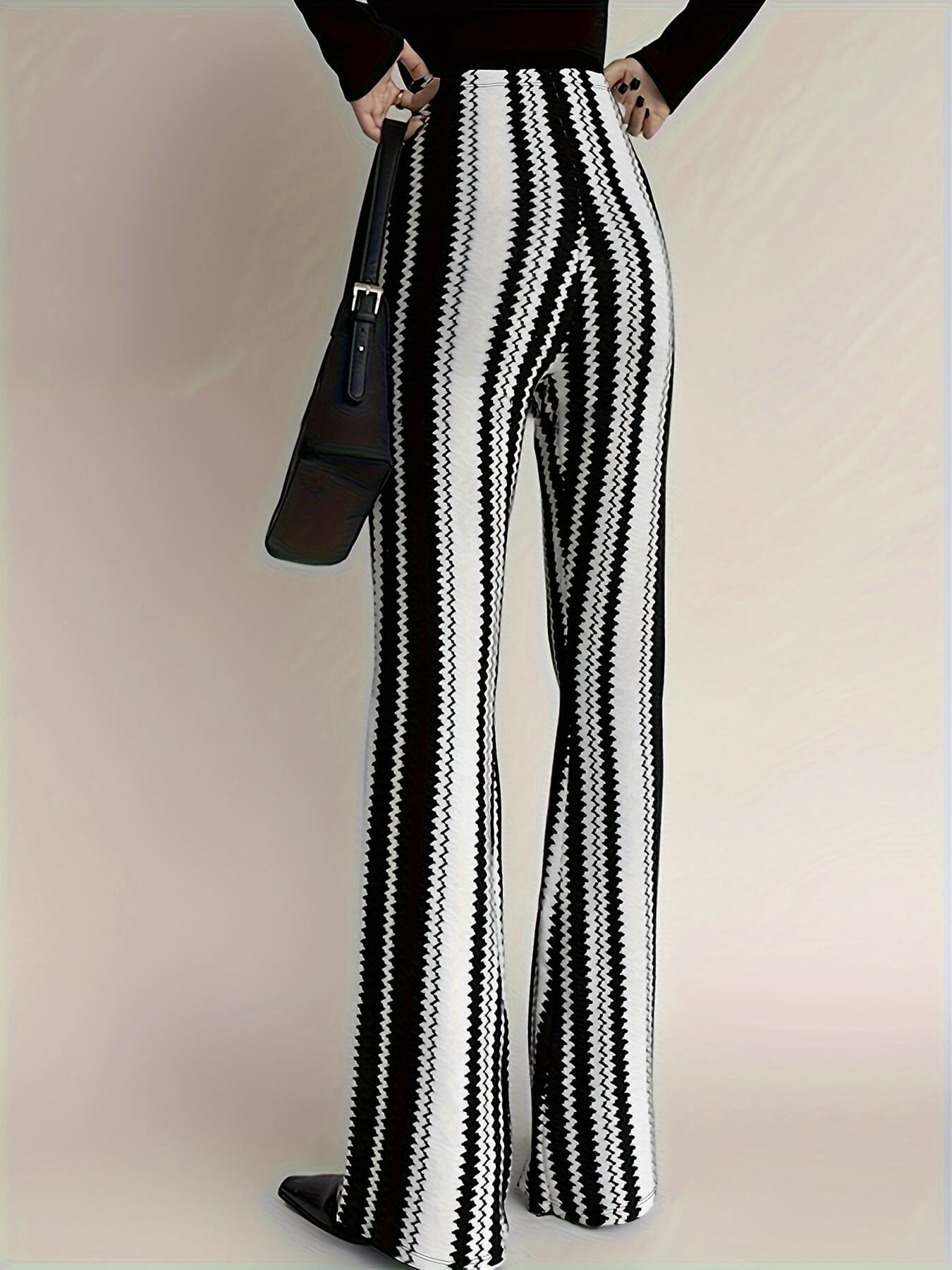 Black and White Forbidden Pants