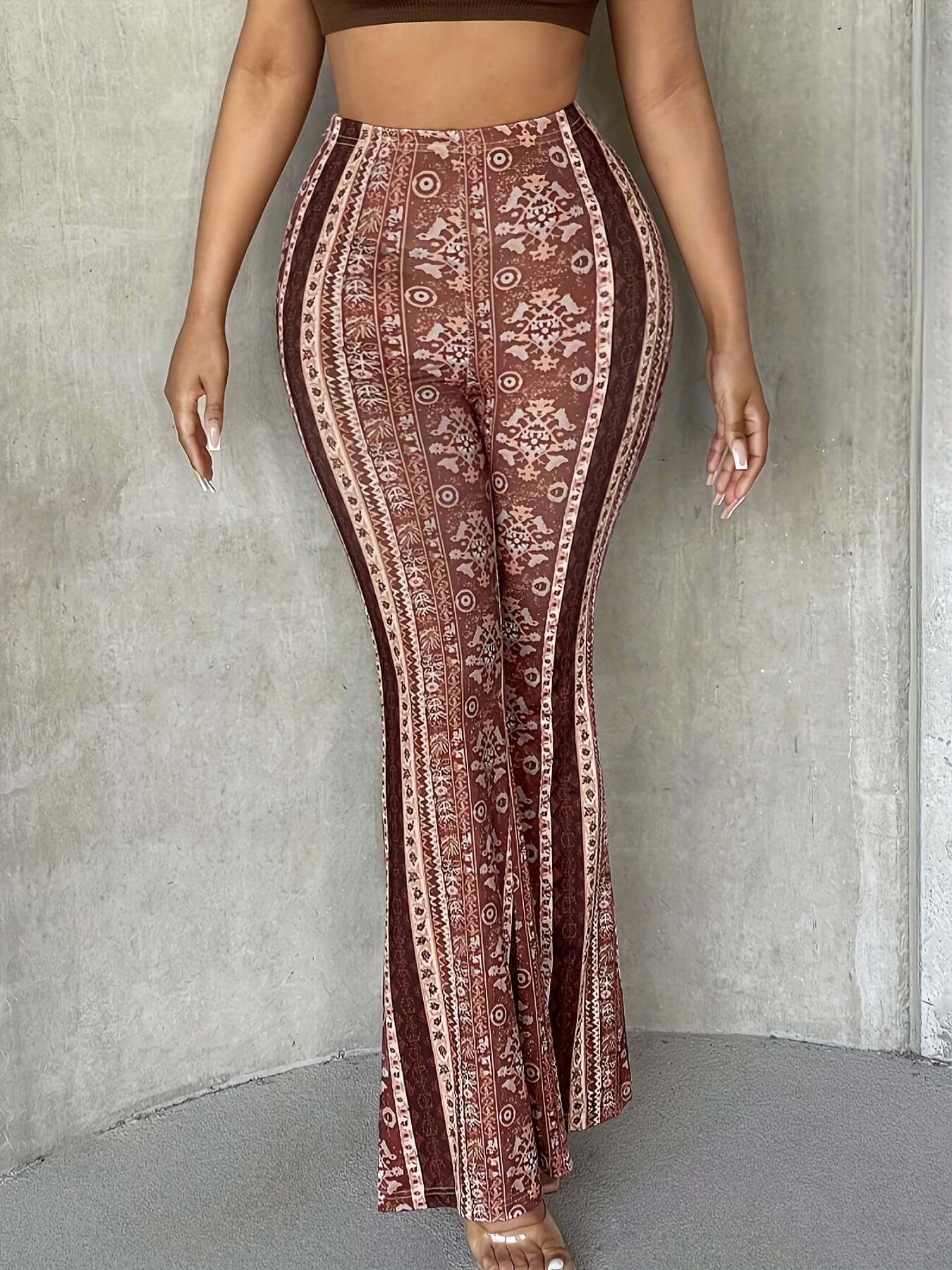Bohemian High Waist Forbidden Pants