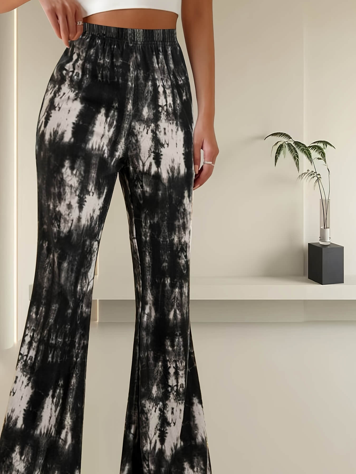 Casual Patchwork Forbidden Pants