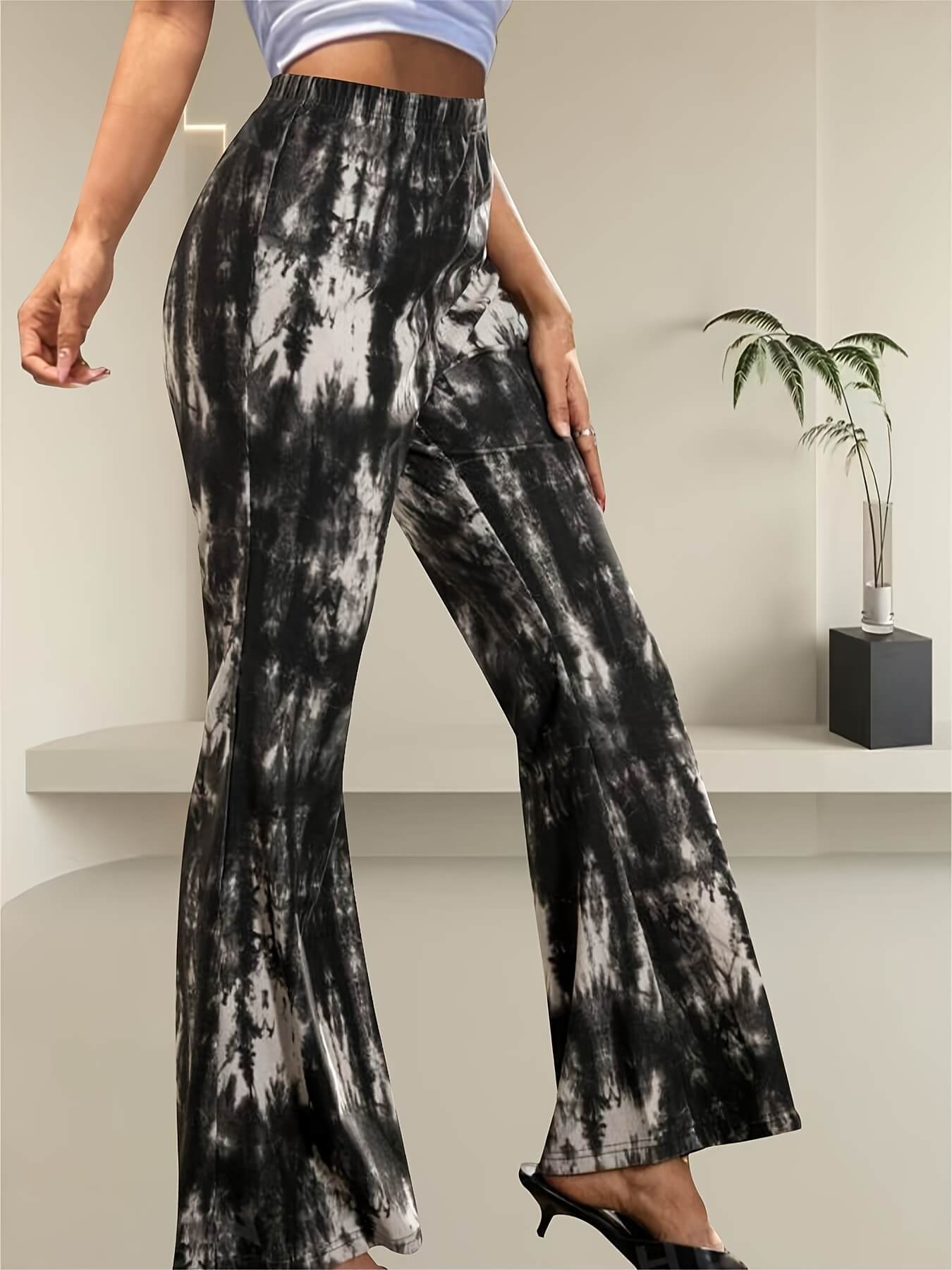 Casual Patchwork Forbidden Pants