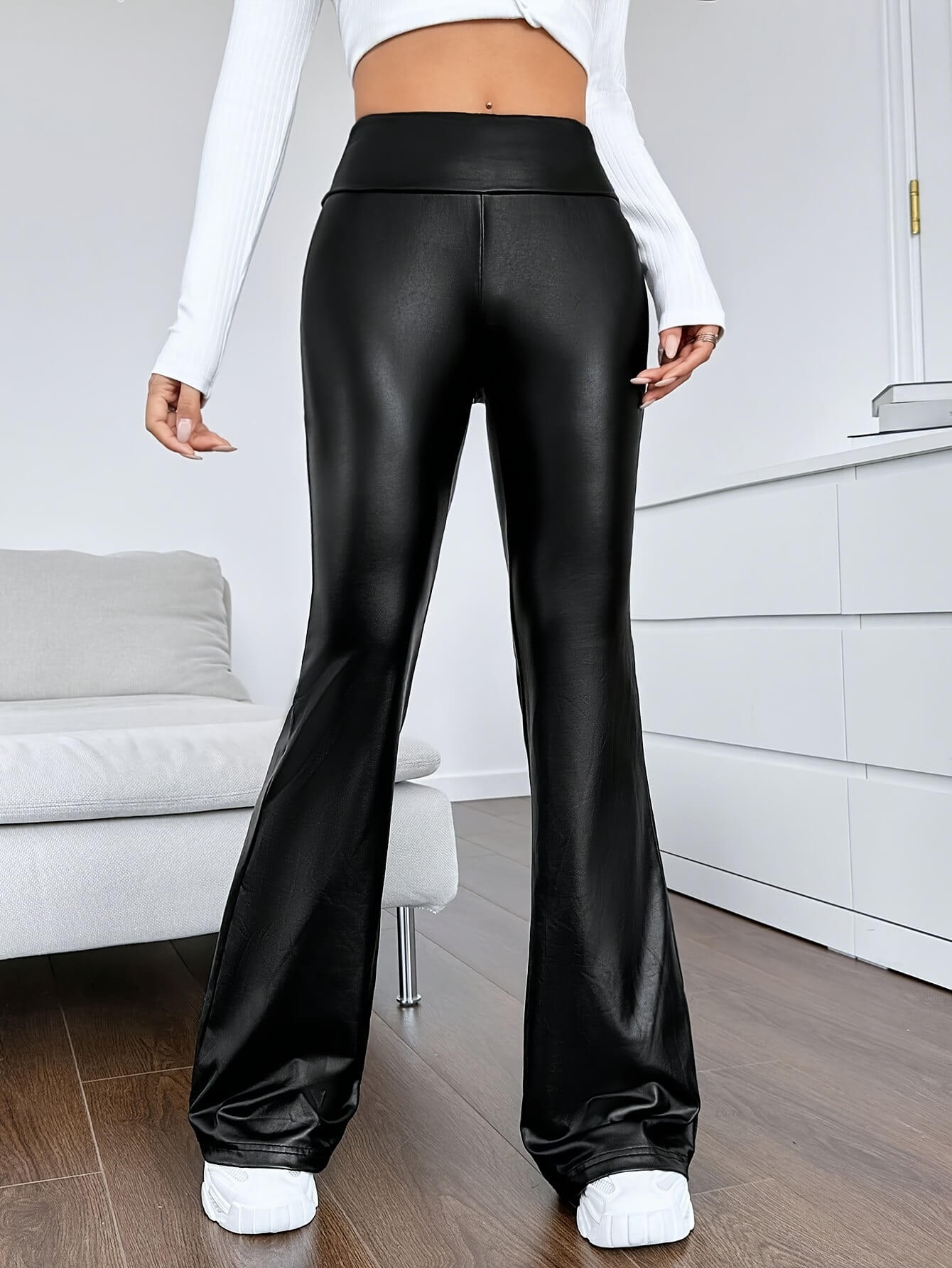 Faux Leather Forbidden Pants