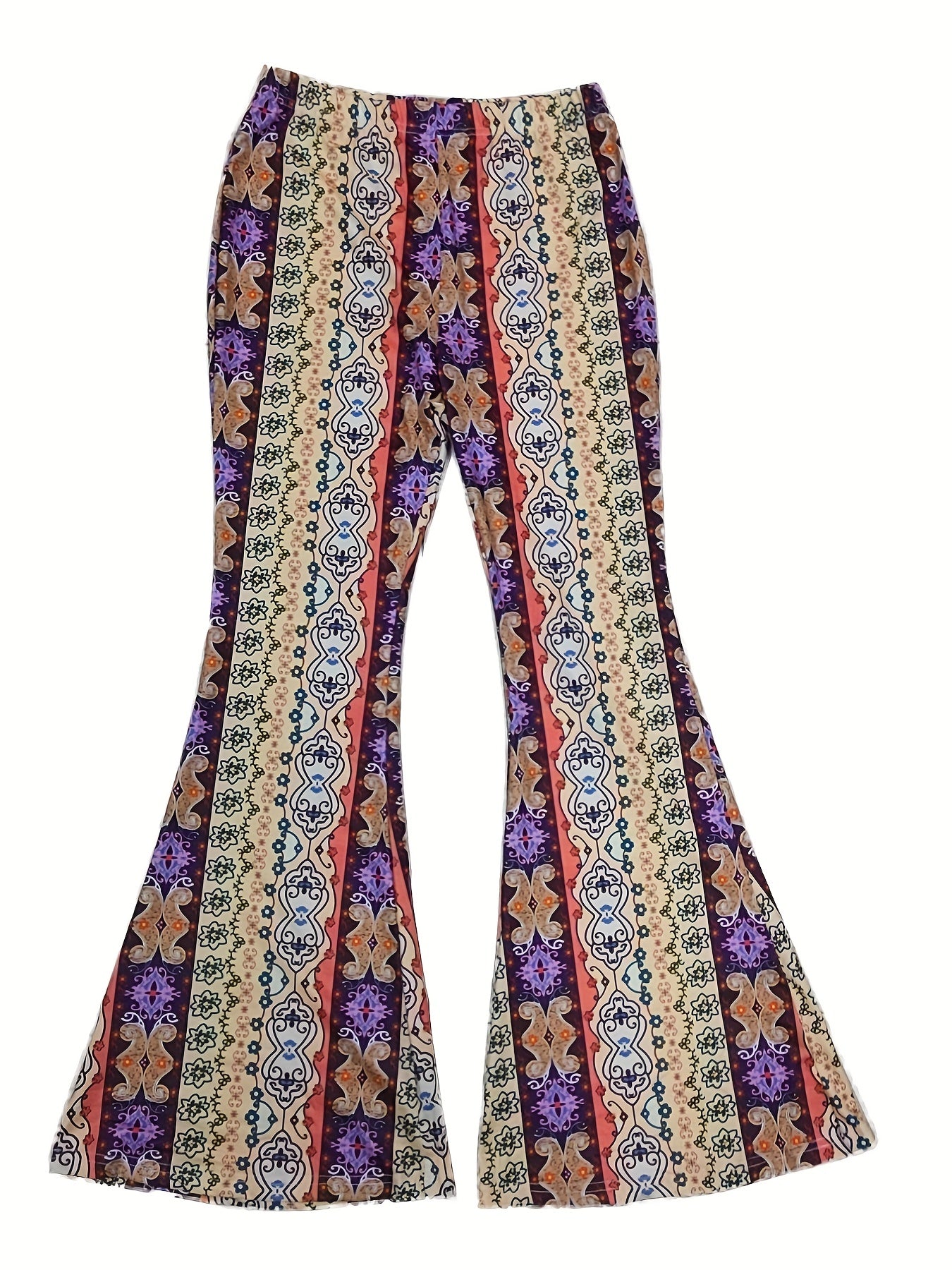 Casual Random Print Forbidden Pants