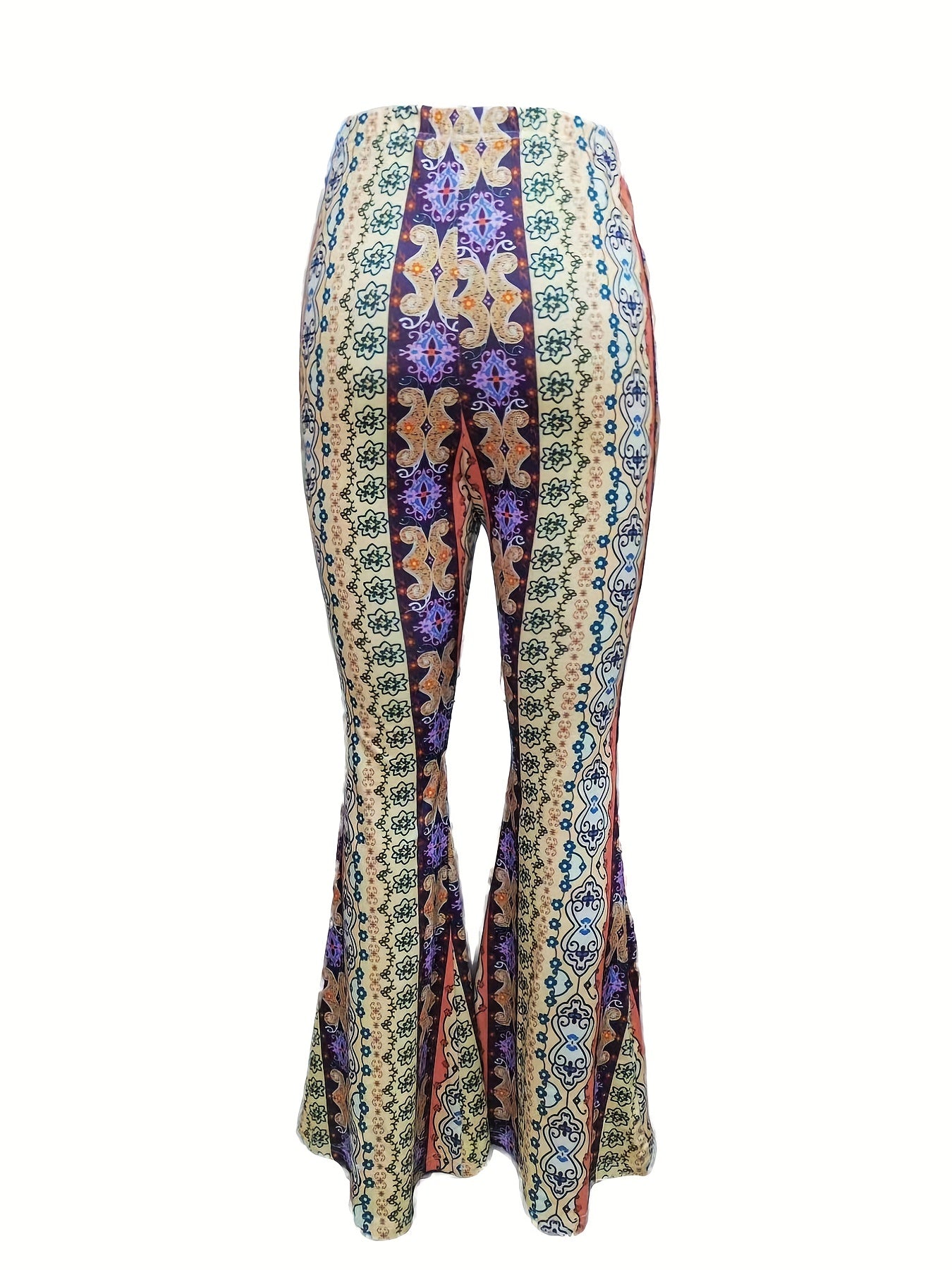 Casual Random Print Forbidden Pants