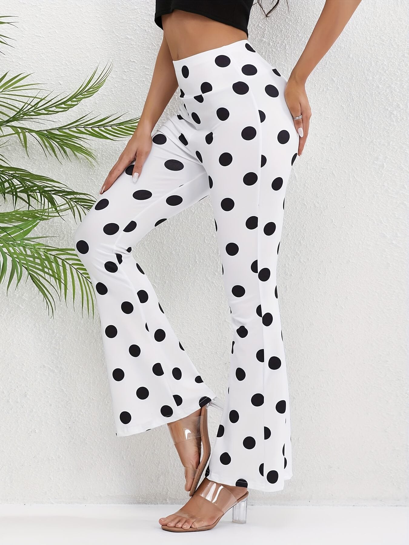 Polka-dot Print Forbidden Pants
