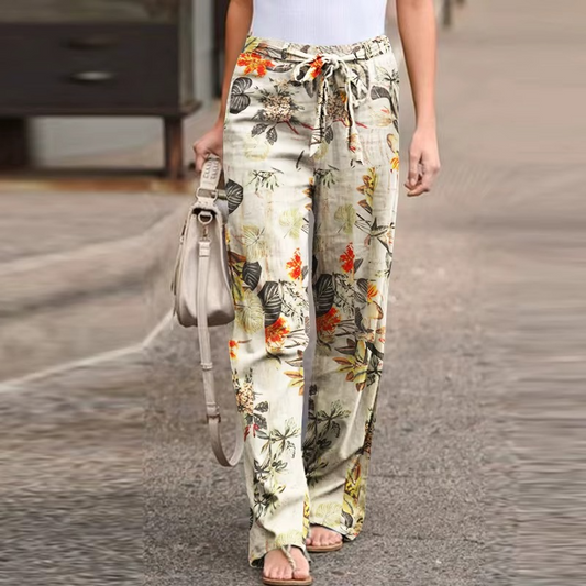 Vintage Floral Forbidden Pants