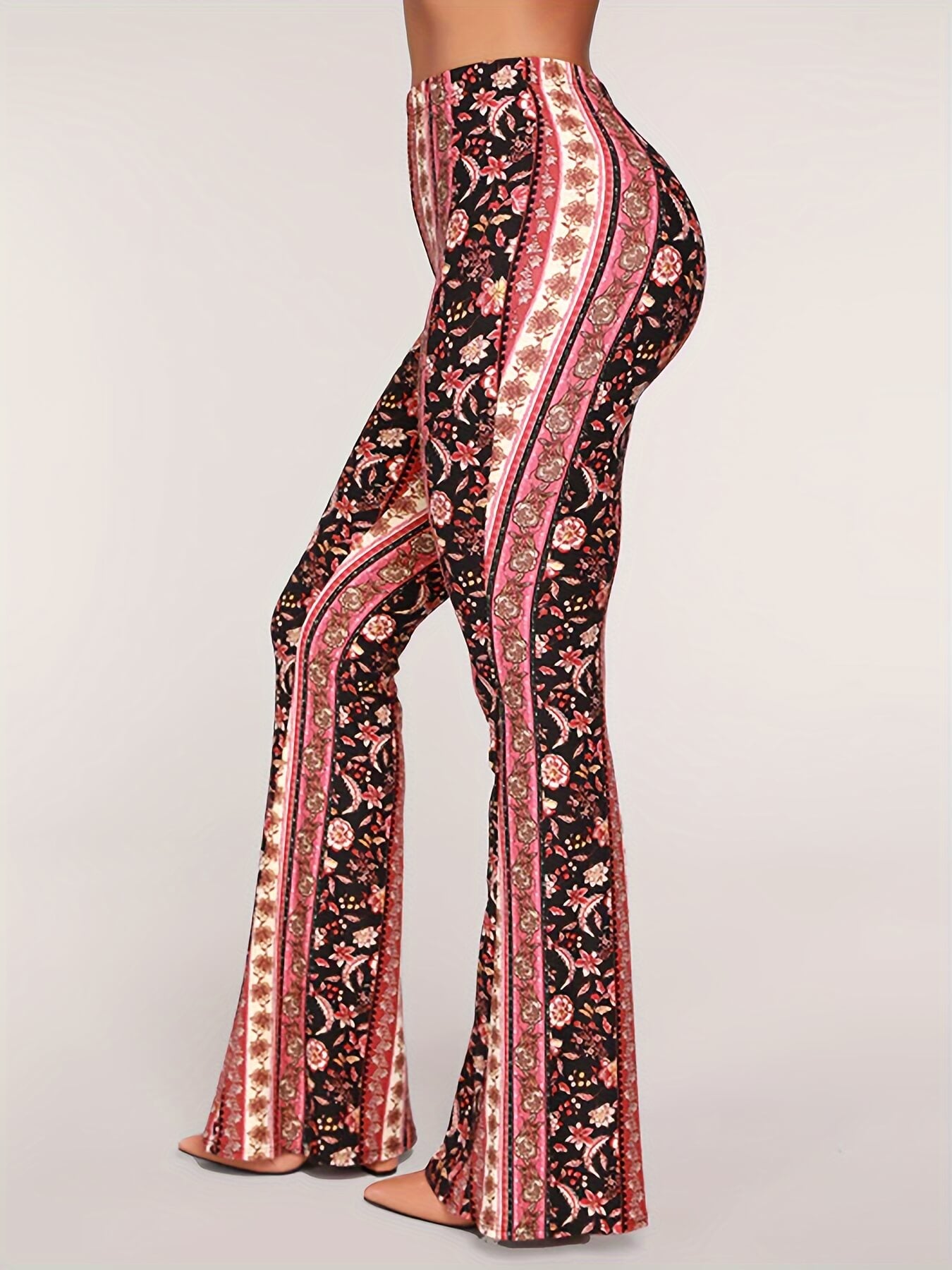 Women's Polyester Floral Print Forbidden Pants