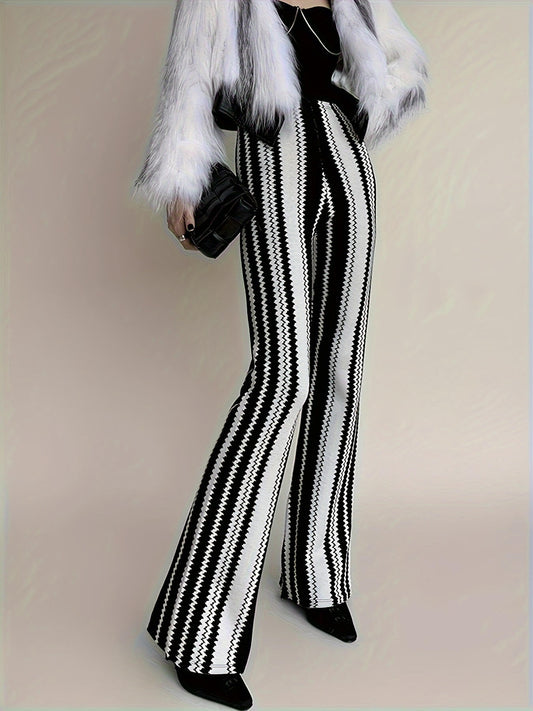 Black and White Forbidden Pants