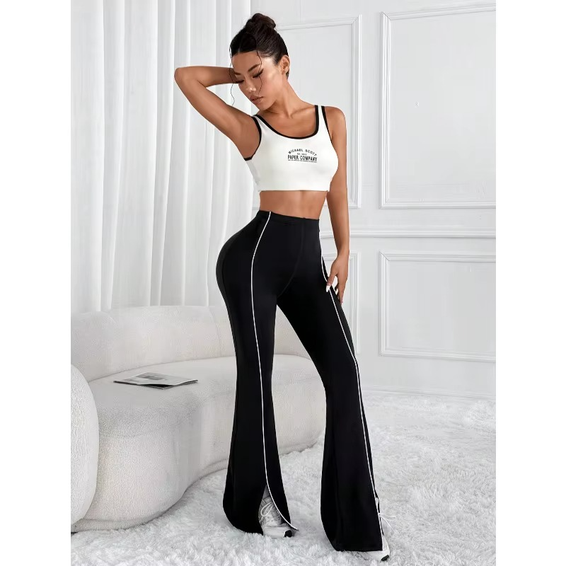 Booty Lifting Split Flared Forbidden Pants