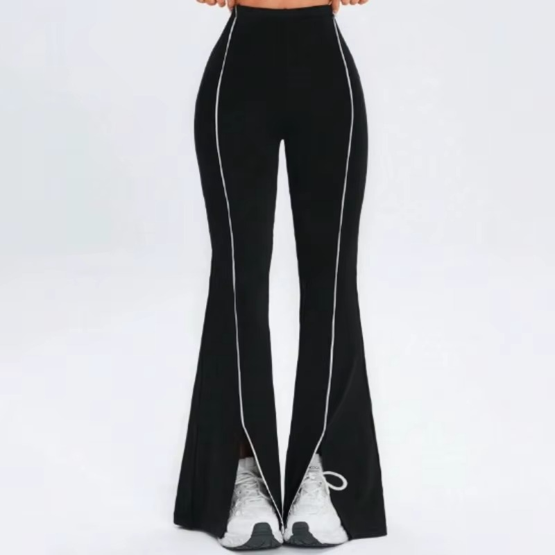 Booty Lifting Split Flared Forbidden Pants