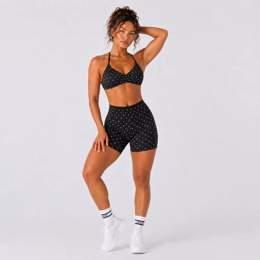 Dot Print 2-Piece Yoga Set