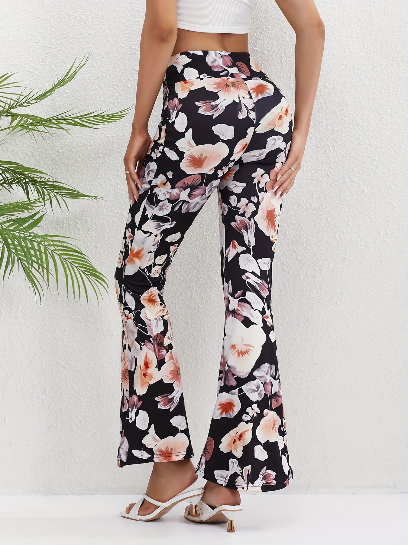 Flower Print Forbidden Pants