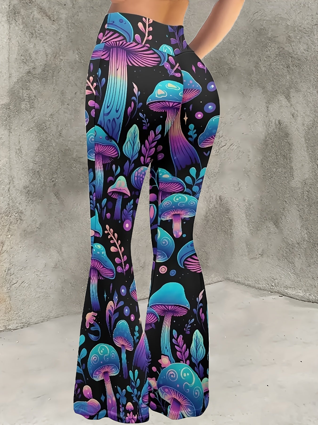 Mushroom Print Forbidden Pants
