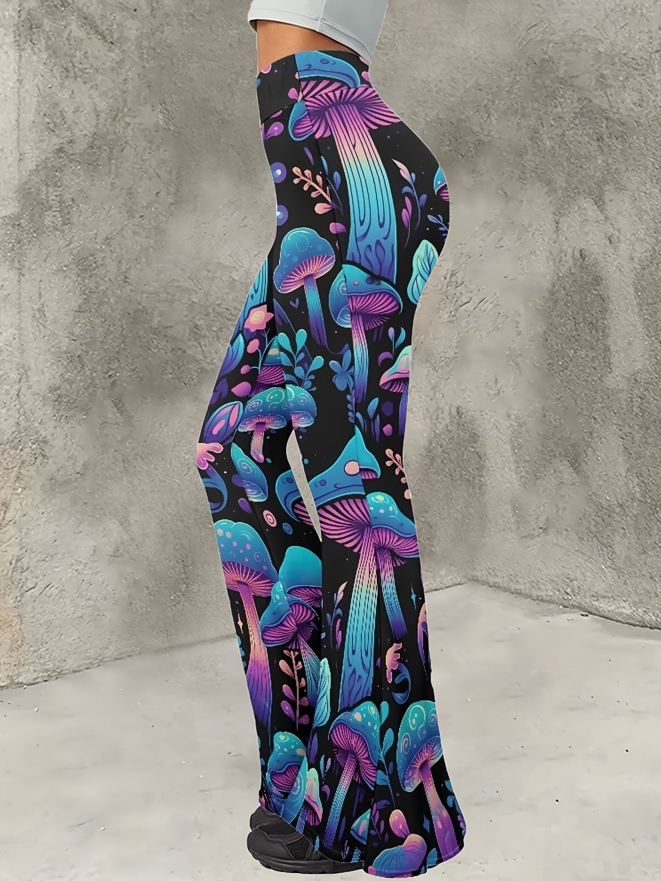 Mushroom Print Forbidden Pants