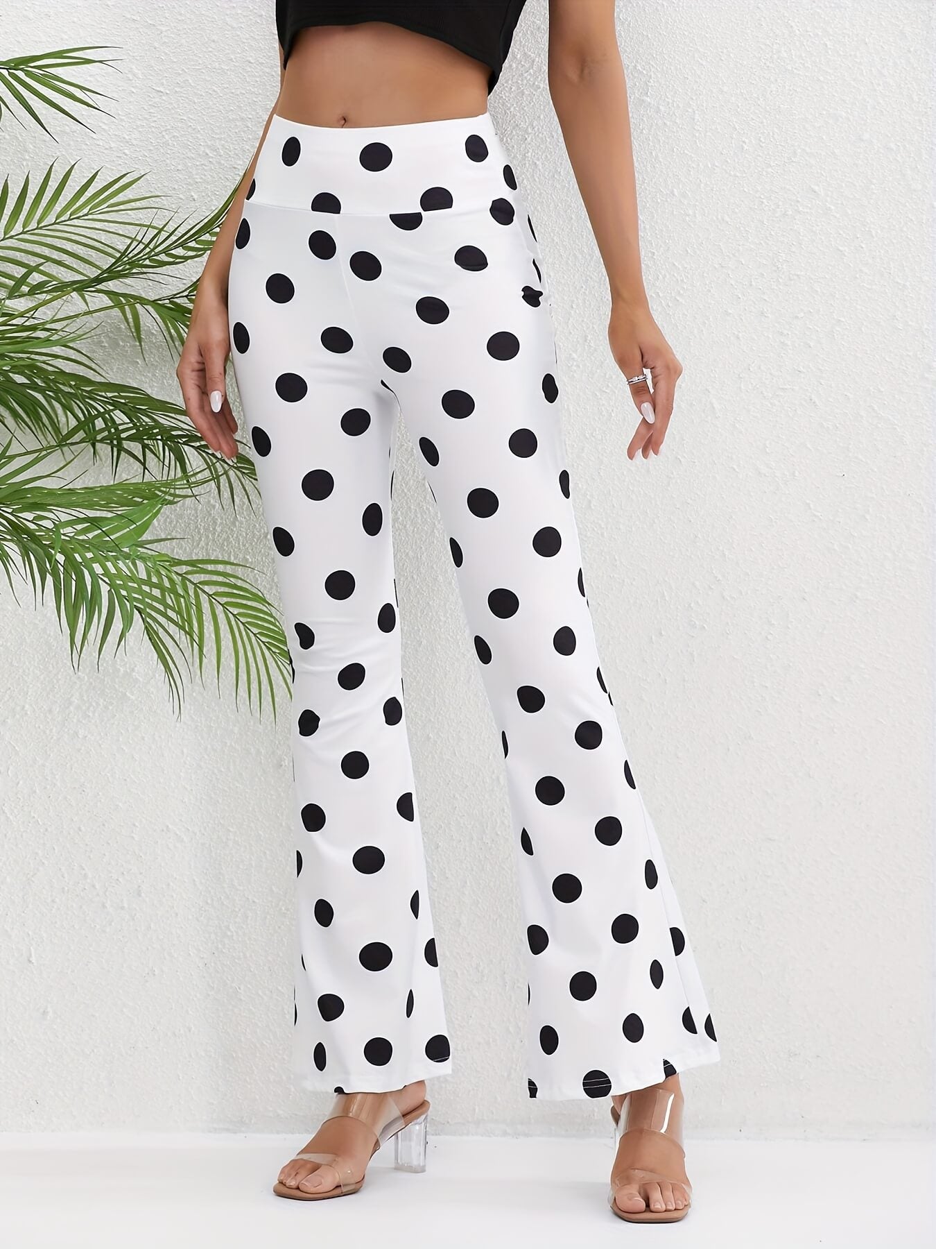 Polka-dot Print Forbidden Pants