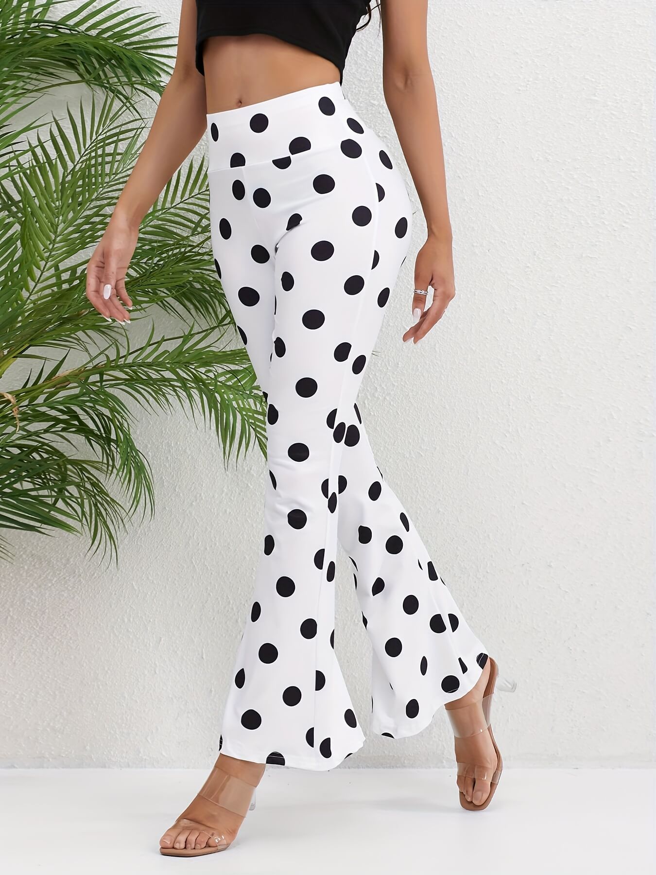 Polka-dot Print Forbidden Pants