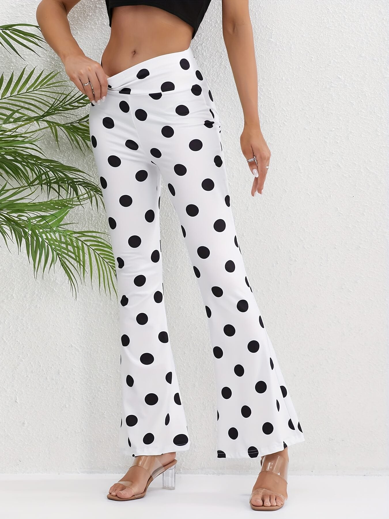 Polka-dot Print Forbidden Pants