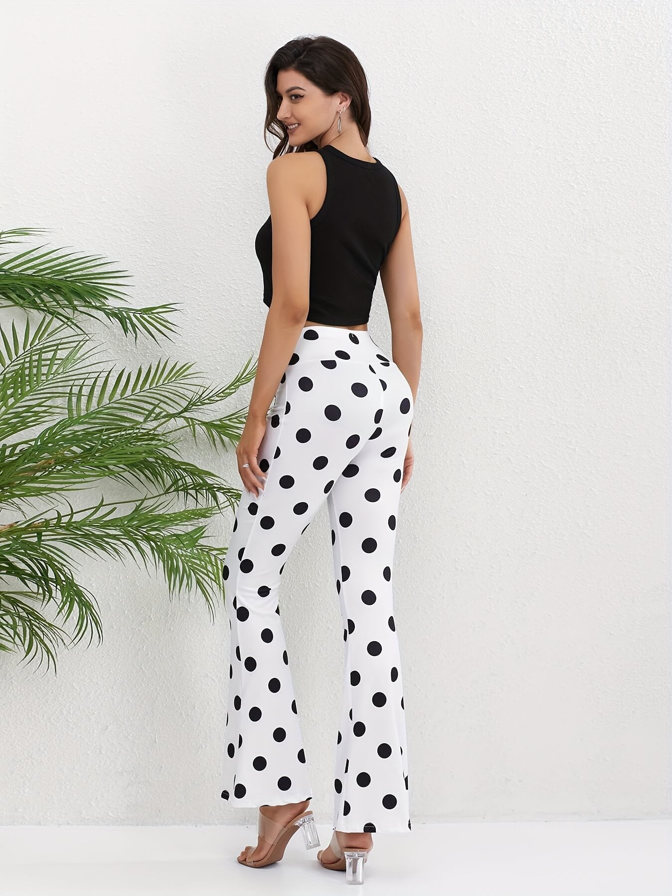 Polka-dot Print Forbidden Pants