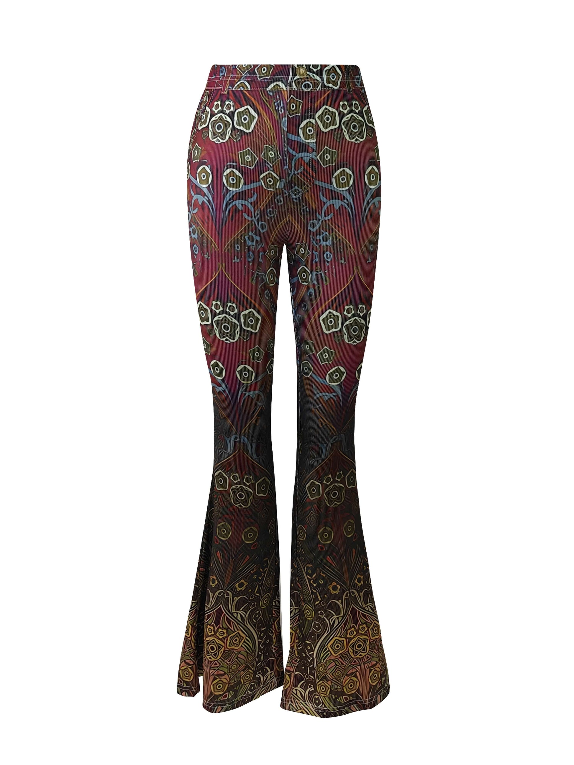 Tribal Print Casual Forbidden Pants