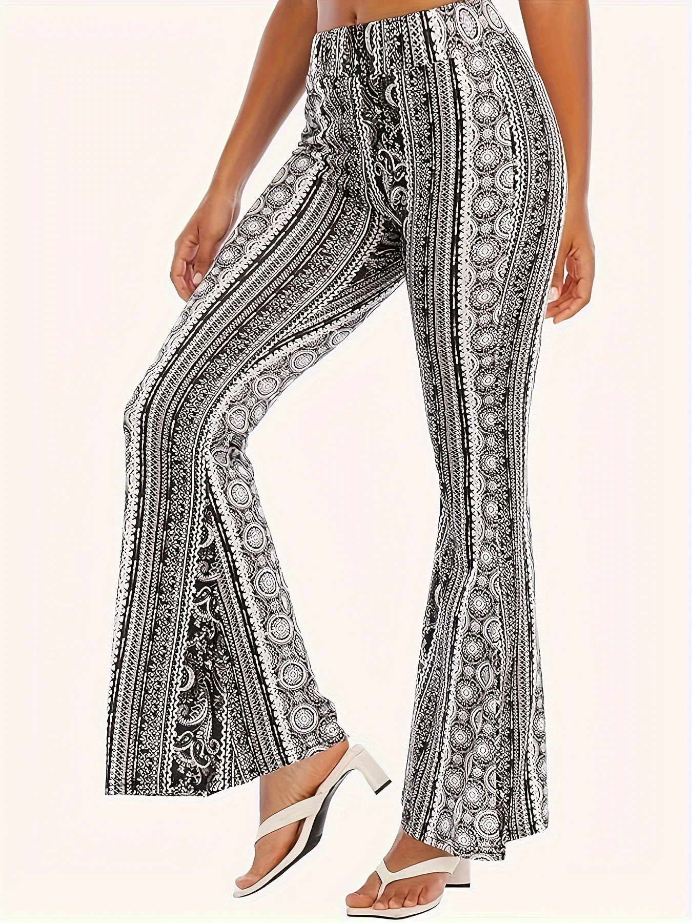 Tribal Print Forbidden Leg Pants