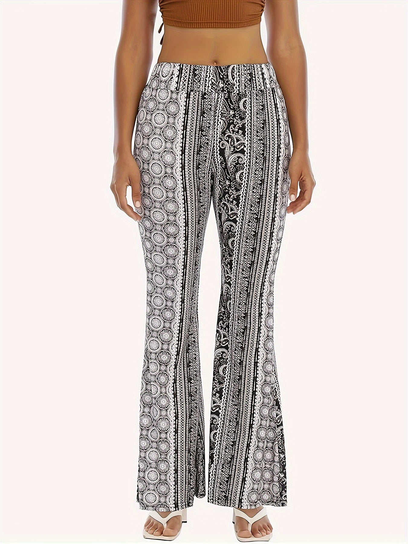 Tribal Print Forbidden Leg Pants