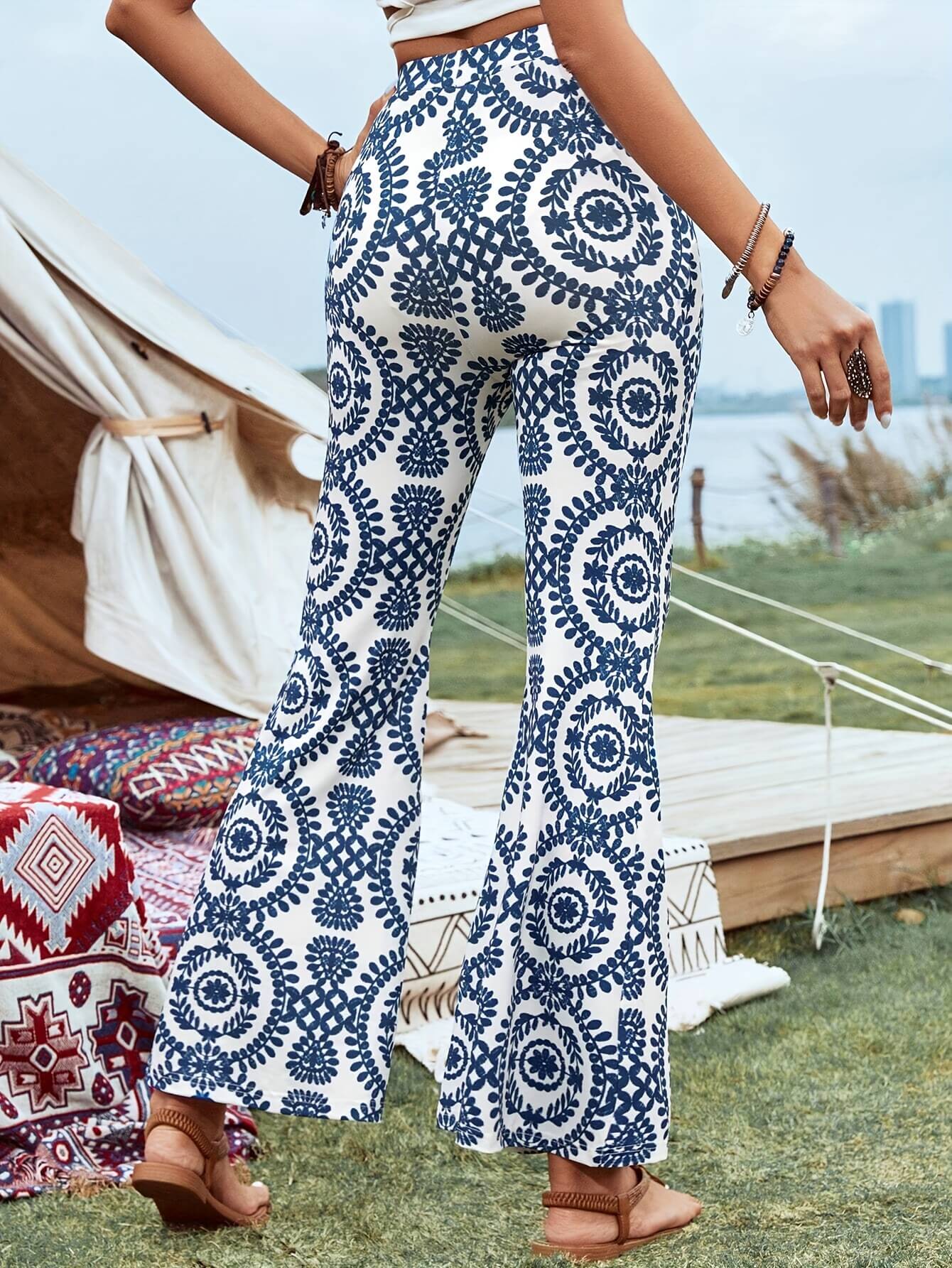 Tribal Print Boho Forbidden Pants