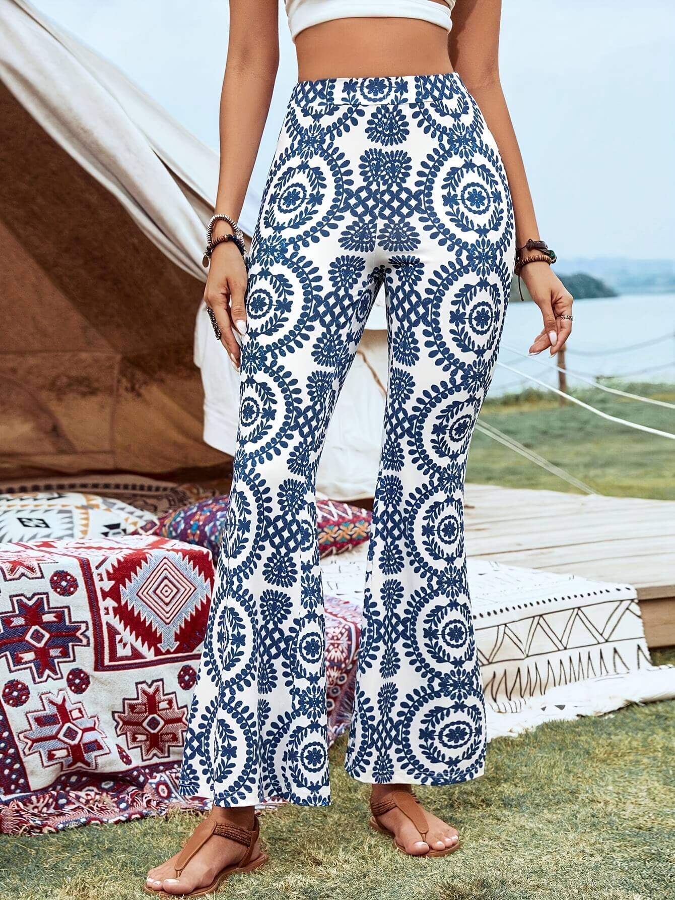 Tribal Print Boho Forbidden Pants