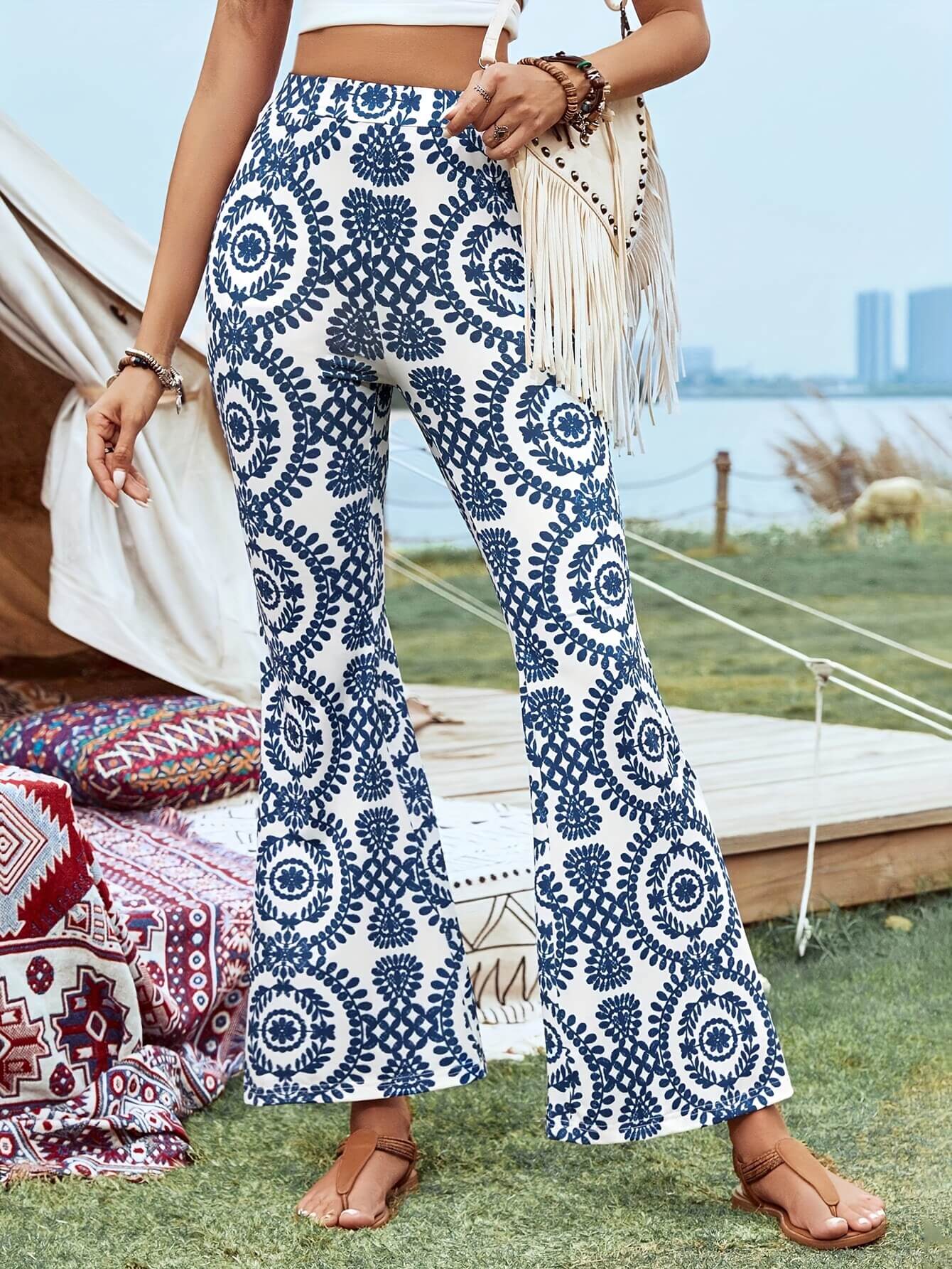 Tribal Print Boho Forbidden Pants