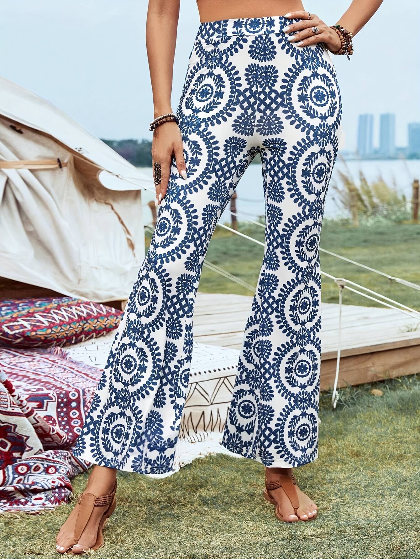 Tribal Print Boho Forbidden Pants