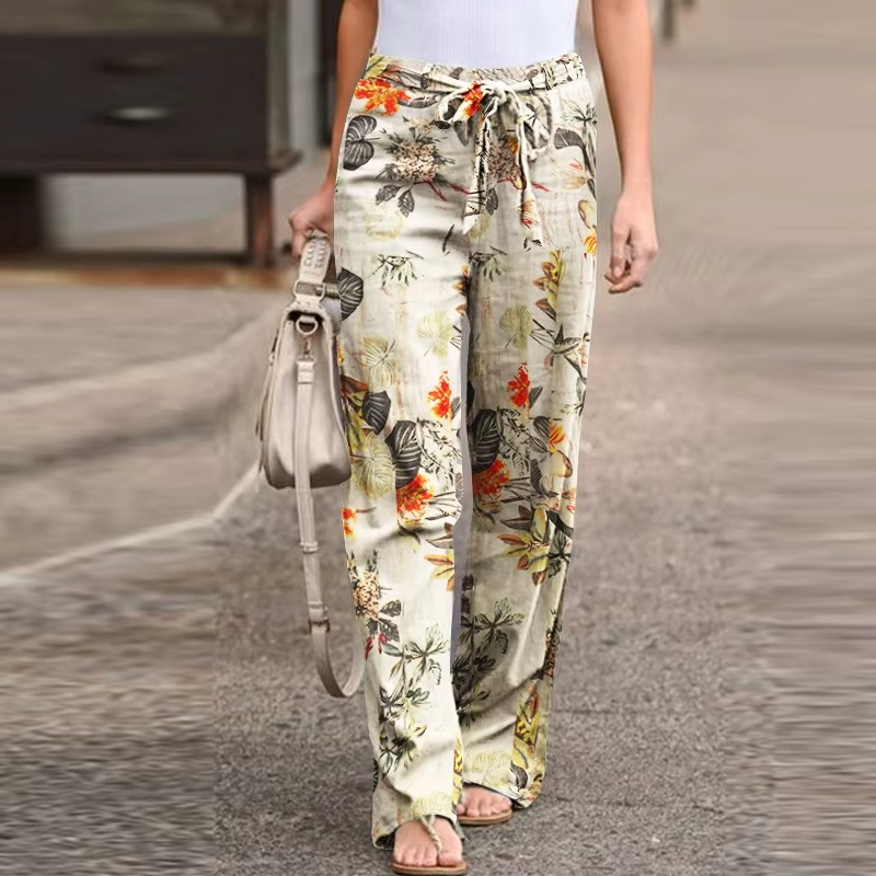 Vintage Floral Forbidden Pants