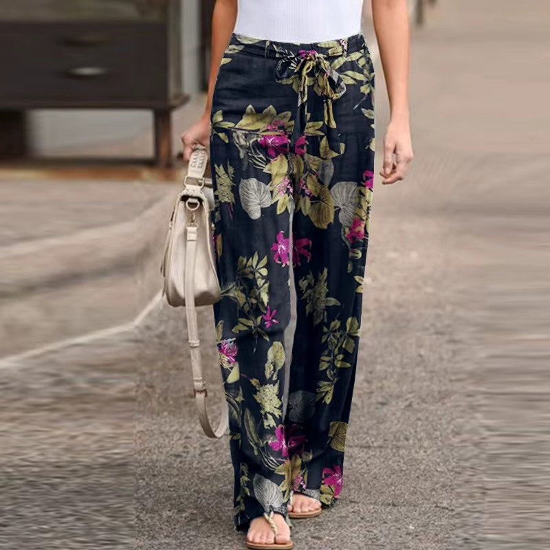 Vintage Floral Forbidden Pants