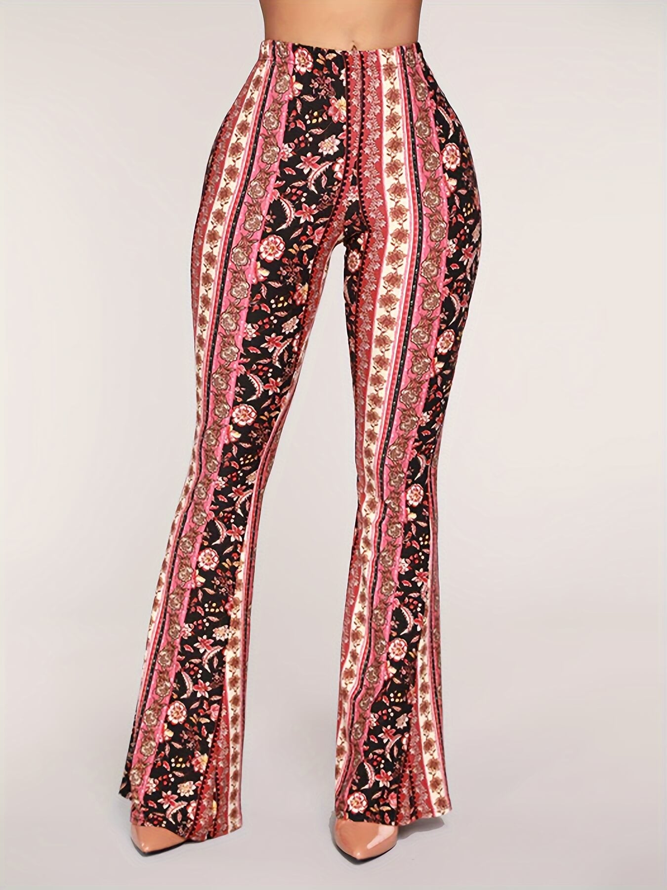 Women's Polyester Floral Print Forbidden Pants